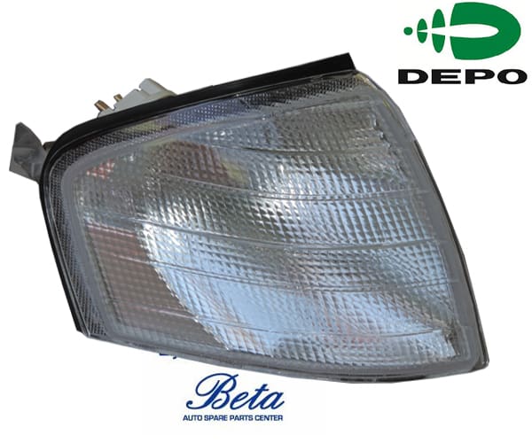 Right Side Corner Lamp -White for Mercedes C-Class W202 1994-2000 models, Part Number 2028261043 / 2028260843 Right Side Corner Lamp -White for Mercedes C-Class W202 1994-2000 models, Part Number 2028261043 / 2028260843